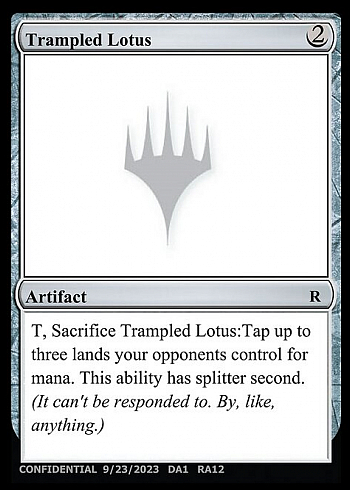 Trampled Lotus