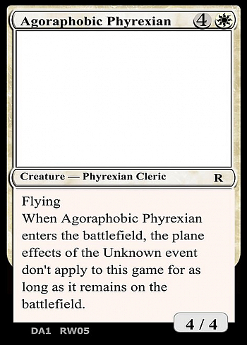 Agoraphobic Phyrexian