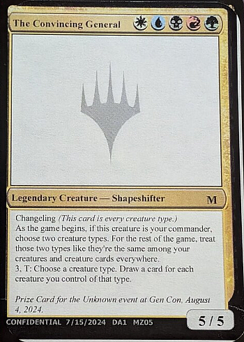 The Convincing General