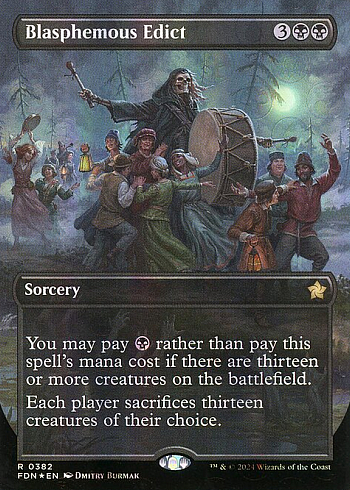 Blasphemous Edict