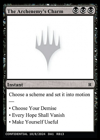 The Archenemy's Charm