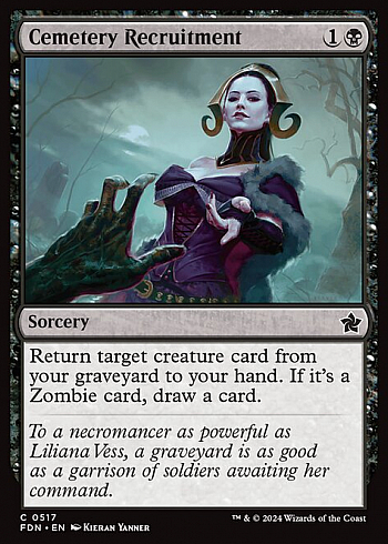 Cemetery Recruitment