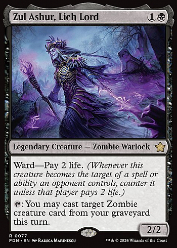 Zul Ashur, Lich Lord
