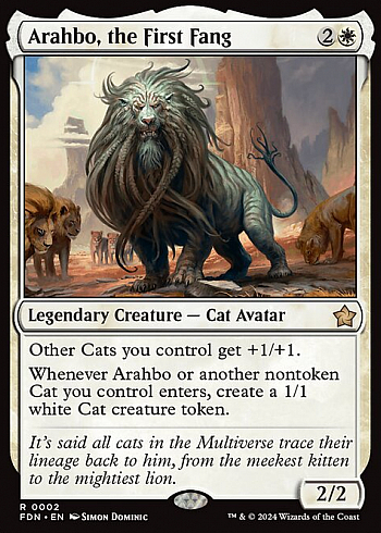 Arahbo, the First Fang