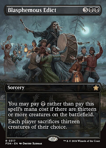 Blasphemous Edict