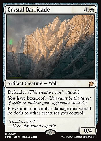 Crystal Barricade