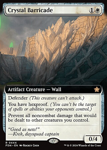 Crystal Barricade
