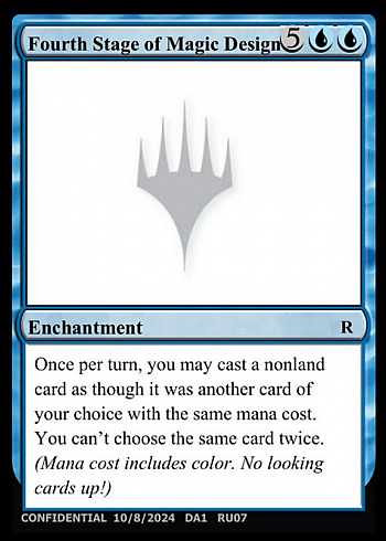 Fourth Stage of Magic Design