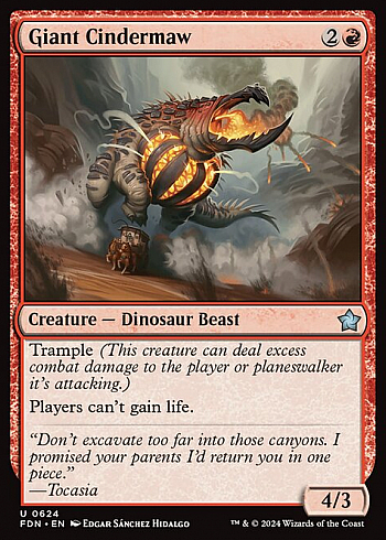 Giant Cindermaw