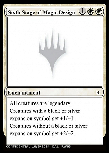 Sixth Stage of Magic Design