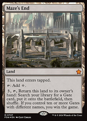 Maze's End