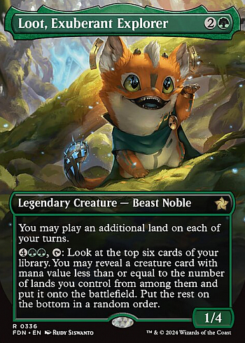 Loot, Exuberant Explorer