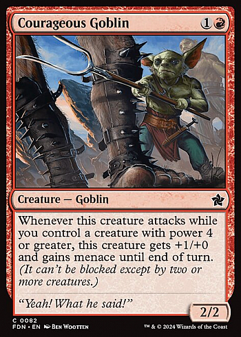 Courageous Goblin