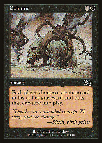 Exhume