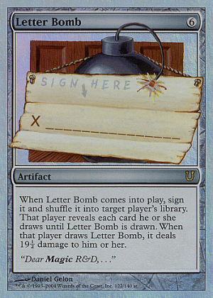 Letter Bomb