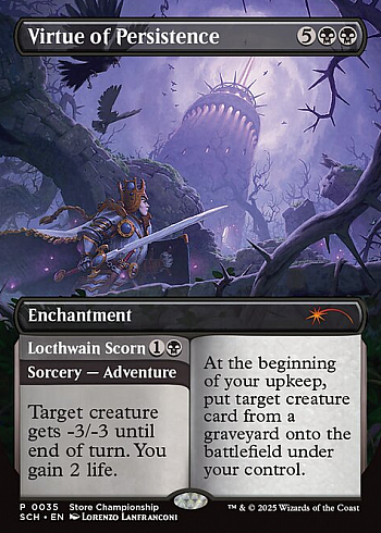 Virtue of Persistence // Locthwain Scorn