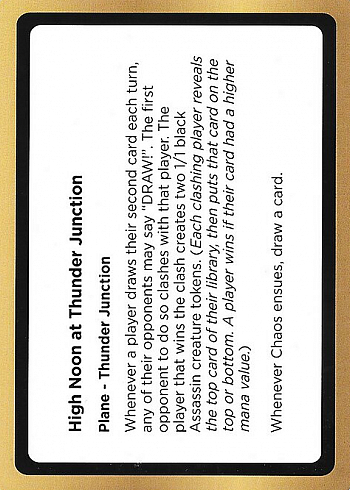 High Noon At Thunder Junction