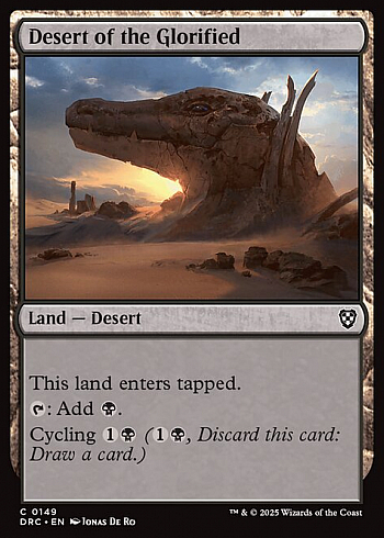 Desert of the Glorified
