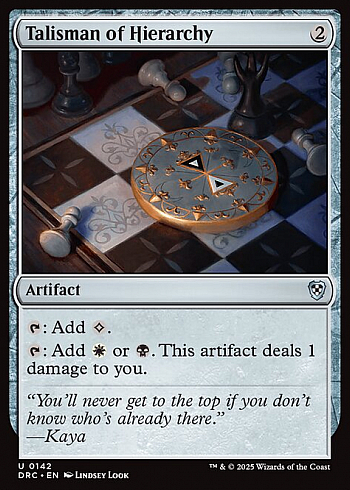 Talisman of Hierarchy