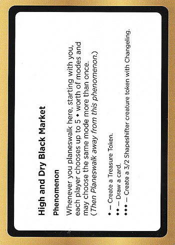 High and Dry Black Market