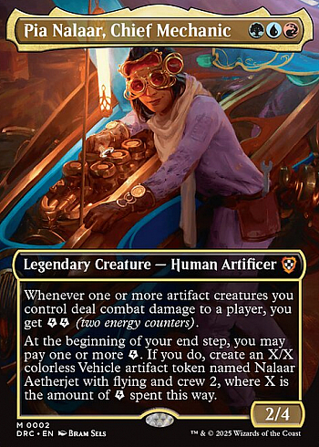 Pia Nalaar, Chief Mechanic