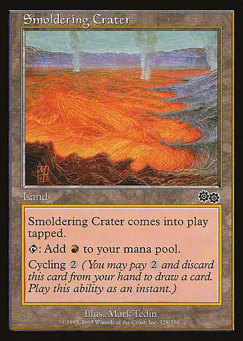 Smoldering Crater