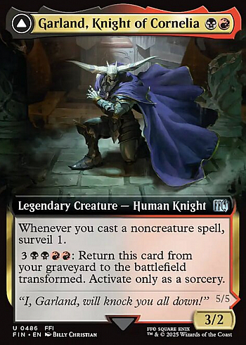 Garland, Knight of Cornelia // Chaos, the Endless