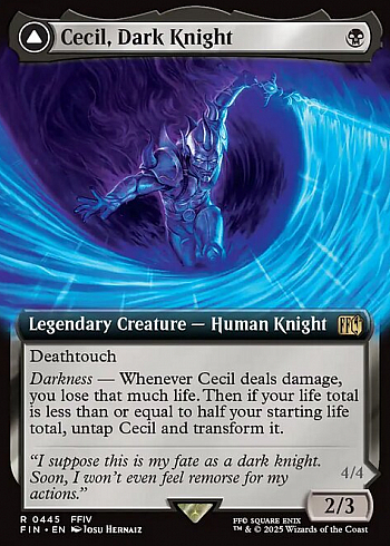 Cecil, Dark Knight // Cecil, Redeemed Paladin