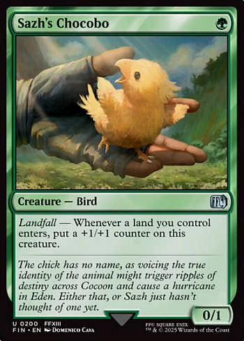 Sazh's Chocobo