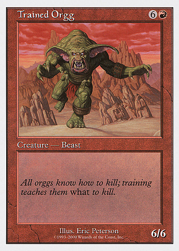 Trained Orgg