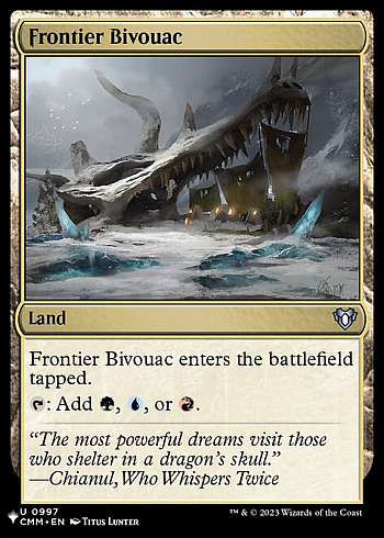 Frontier Bivouac