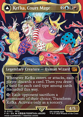 Kefka, Court Mage // Kefka, Ruler of Ruin