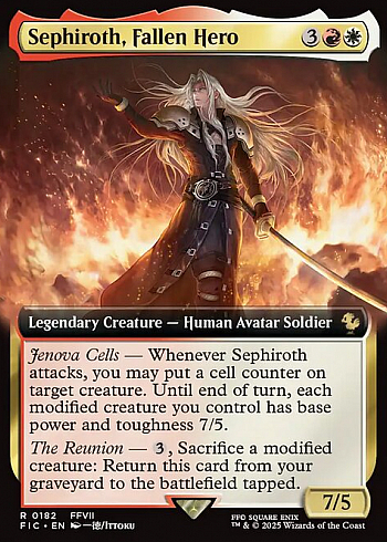 Sephiroth, Fallen Hero