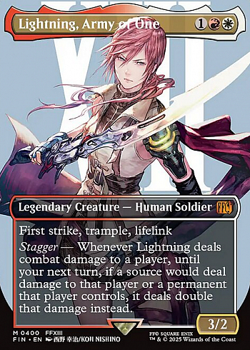 Lightning, Army of One
