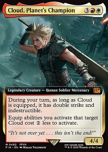 Cloud, Planet's Champion