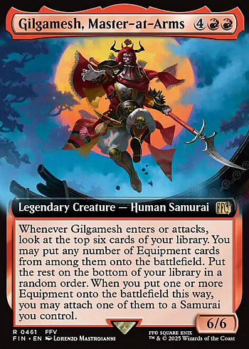 Gilgamesh, Master-at-Arms