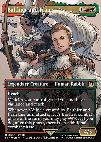 Balthier and Fran