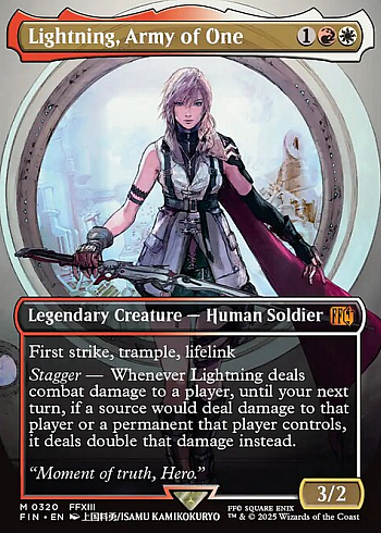 Lightning, Army of One
