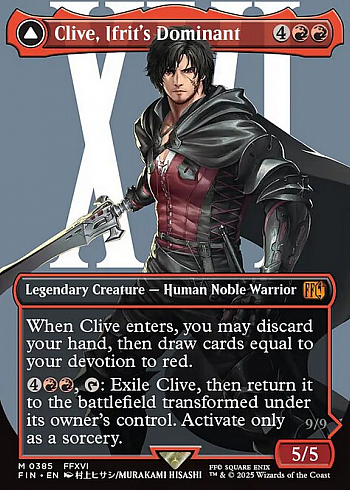 Clive, Ifrit's Dominant // Ifrit, Warden of Inferno