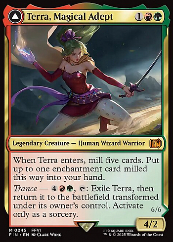Terra, Magical Adept // Esper Terra
