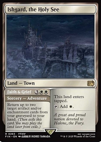 Ishgard, the Holy See // Faith & Grief