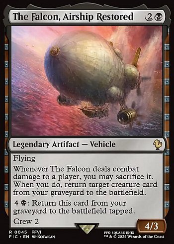 The Falcon, Airship Restored