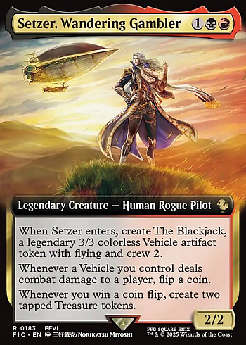 Setzer, Wandering Gambler