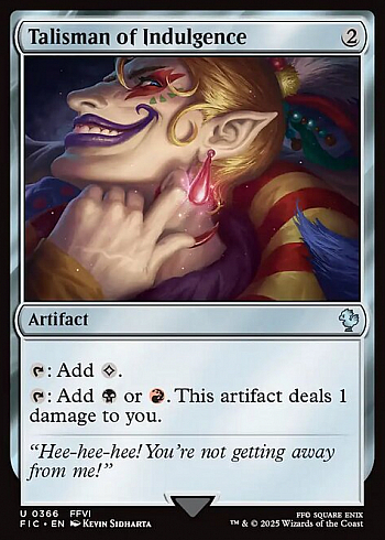 Talisman of Indulgence