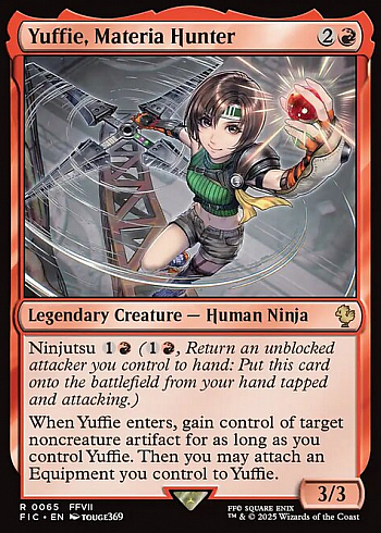 Yuffie, Materia Hunter