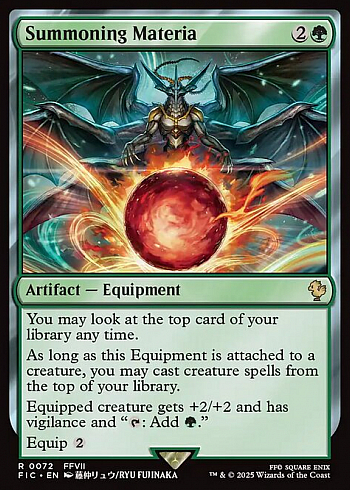 Summoning Materia