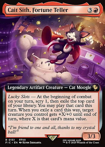 Cait Sith, Fortune Teller