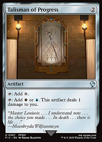 Talisman of Progress