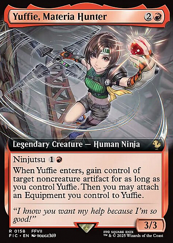 Yuffie, Materia Hunter