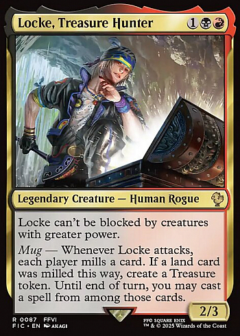 Locke, Treasure Hunter